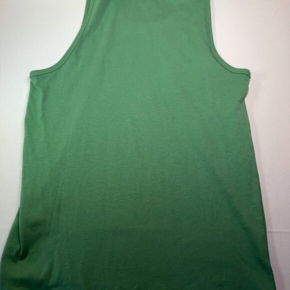 Free Planet Woman's Tank Top in Green Size S made from 100% Organic Cotton - Picture 2 of 5